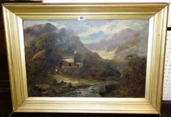 H. Cooper (circa 1900), Carog near Cocken, oil on canvas, signed and dated 1900, 41cm x 61cm.  A6