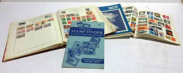 Stamp albums; mostly 20th century world wide collections. S3T