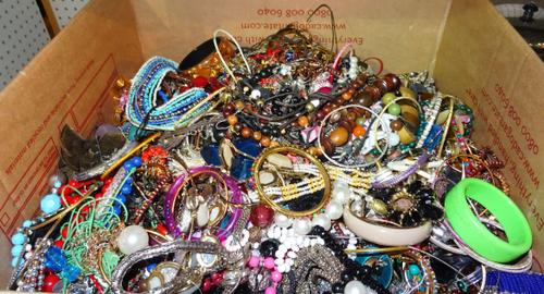 Costume jewellery, comprising; 20th century and later bangles, necklaces and sundry, (qty).