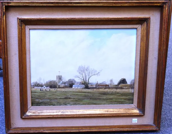 Nicholas Mace (b.1949), Winter landscapes, a pair, oil on board, both signed, each 29cm x 39cm.(2) DDS