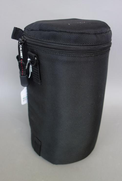 A Rollei Schneider Variogon 4.5/75-150mm HFT lens, no.14587987, with Calumet travel case.