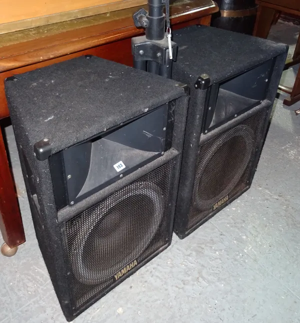 'Yamaha S1151V', a pair of 20th century speakers, each 48cm wide x 72cm high, (2).  M2