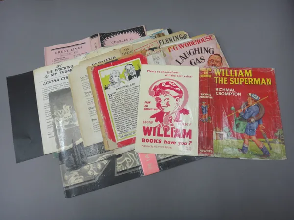 DUSTWRAPPERS - approx. 300, from 1915, but mostly second half of 20th cent., includes novels, children's, & non fiction.