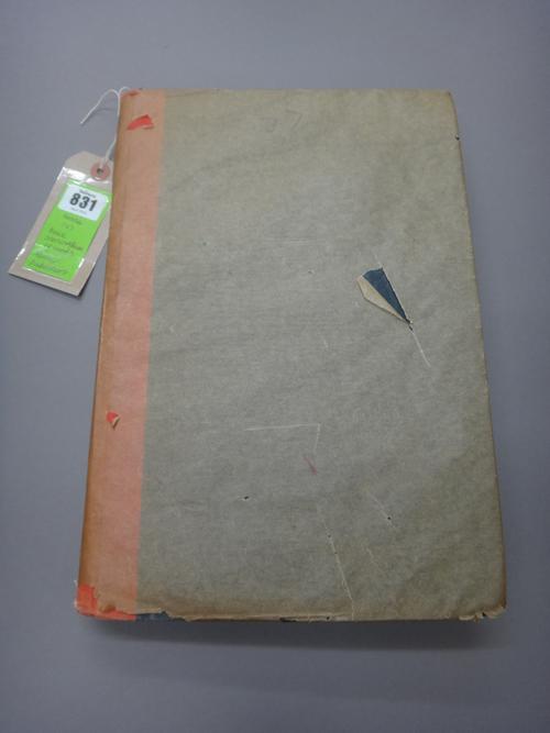 Pre-War Entertainment - an album of Christmas cards 1932 - 34, 'from Stage, Celebrities and Others' to Bruce Sievier (songwriter & publisher); approx.