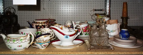 Ceramics, mainly 20th century tea wares, cups, saucers and sundry Worcester, Minton and others, (qty).  S4T