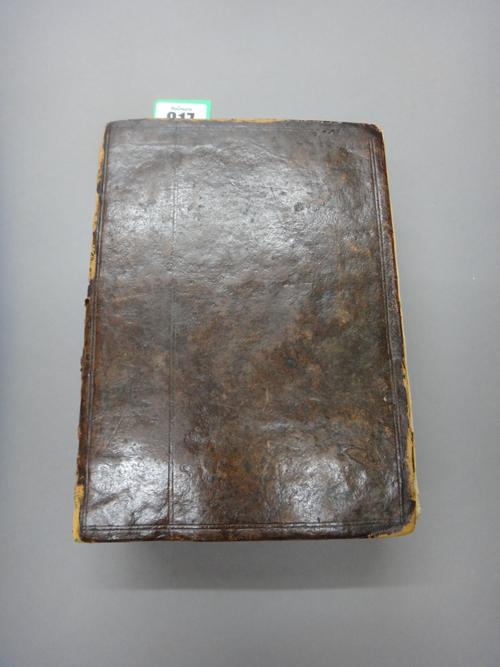 BIBLE - The English Douai First Edition Old Testament, (vol. 1 only, of 2), 1609. The Holie Bible Faithfully Trans-lated Into English, Out of the Auth