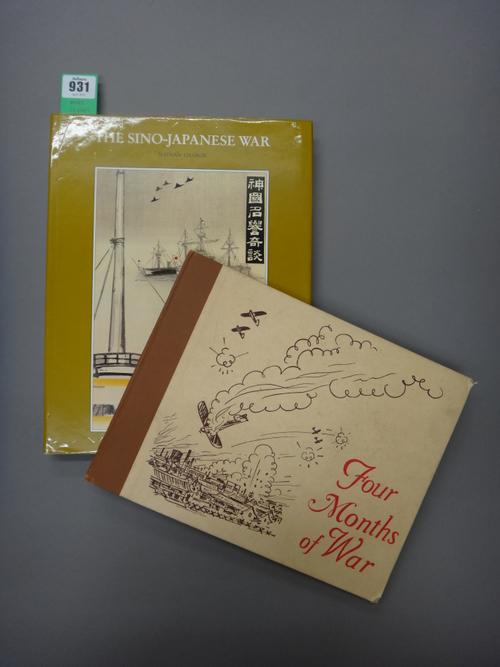 NORTH - CHINA DAILY NEWS. Four Months of War: a pen and picture record of the hostilities between Japan and China  . . .  illus. throughout; cloth-bac