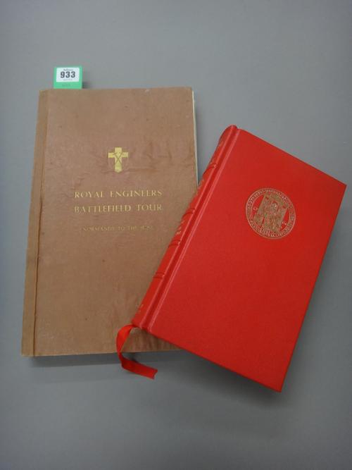 CARPENTER (E.), editor. A House of Kings: the history of Westminster Abbey. plates, & text illus.; gilt-morocco, slipcase. 1966;  ROYAL ENGINEERS Batt