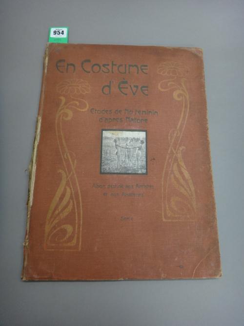 Das DEUTSCHE ARTWERK.  24 mounted photo. plates, in original flapped portfolio & loose within paper board covers. Berlin, 1938;  sold with a duplicate