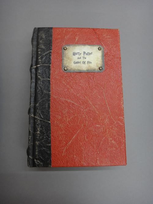 ROWLING (J.K.)  Harry Potter and the Goblet of Fire. 'Hogwarts Library Edition' - possibly unique; it would appear that an afficienado has taken a lat