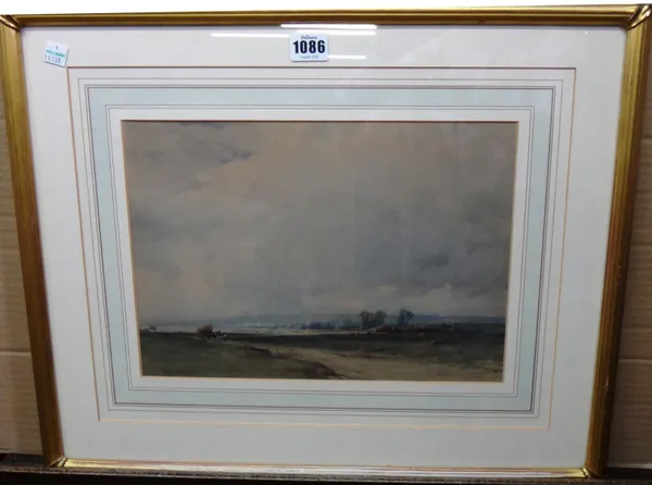 Charles Harrington (1865-1943), Landscapes, four watercolours, all signed and two dated /24, the largest 26cm x 36cm.(4)