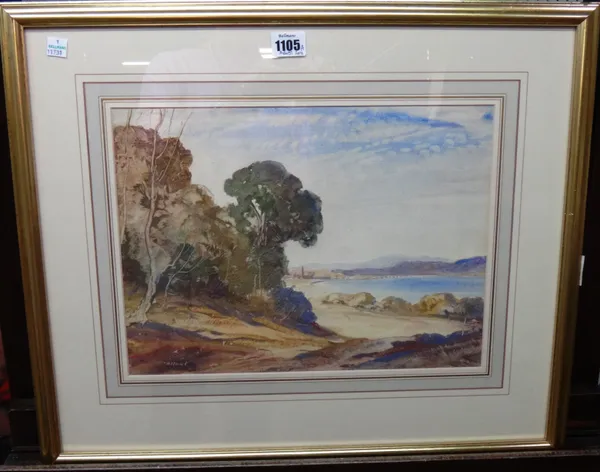 Cecil Arthur Hunt (1873-1965), Priory Park, Ulverston, watercolour and gouache, signed, 27cm x 36.5cm. DDS
