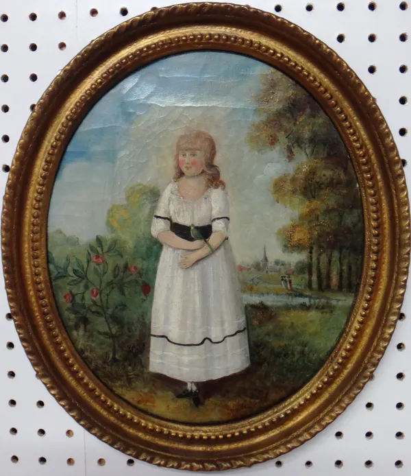 English Provincial School (1790), Portrait of William Kendall, in the ninth year of his age; Portrait of Sarah Kendall in the seventh year of her age,