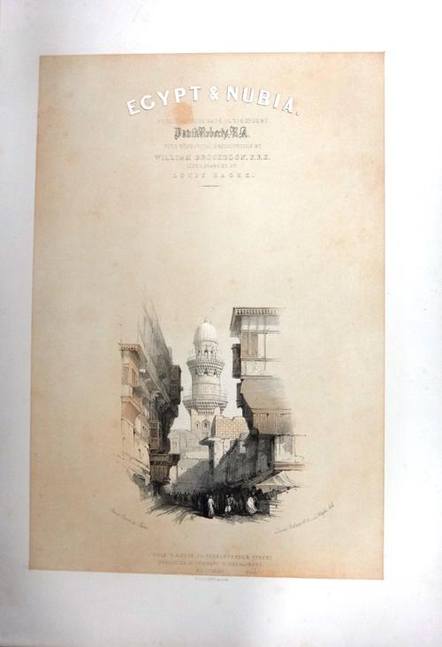 After David Roberts; Church of the Annunciation; Mount Calvary; Crypt of the Holy Sepulchre, Jerusalem; Church of St Helena, Bethlehem; ; The Holy Lan