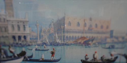 Olivo Barbieri (b.1954), Venice: 'Canaletto Nuevo' Italian Series, 2002, colour coupler print, 100cm x 199cm. DDS