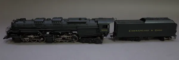An Imperial mdoel HO gauge locomotive and tender; 'Virginian Railway, 2-6-6-6, articulated, boxed.
