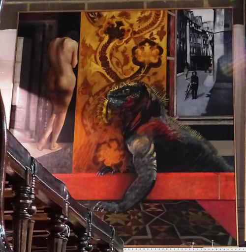 An Edward Massey new patent brass yacht log, No 16084, 40cm.   CAB