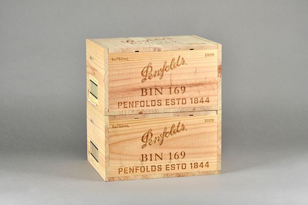 Twelve bottles of 2009 Penfolds Bin 169 Cabernet Sauvignon (two six bottle cases).