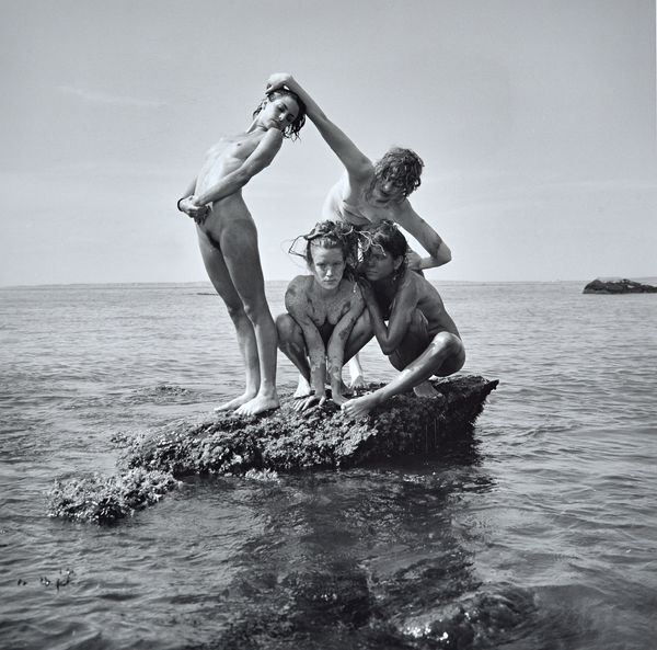 HARRY M. PERKINS  (Contemporary)  Amy K., Jennifer D., Jennifer, Jackie, 1991.  gelatin silver print, mounted, titled, signed and dated in pencil on v
