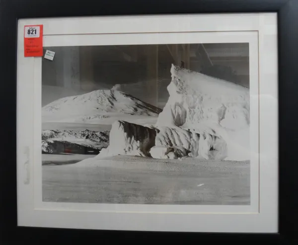 ANTARCTICA - the Ponting Collection of Limited Edition Photographs (of 20 prints, each limited to 400 numbered copies) this one being Clissold Climbin