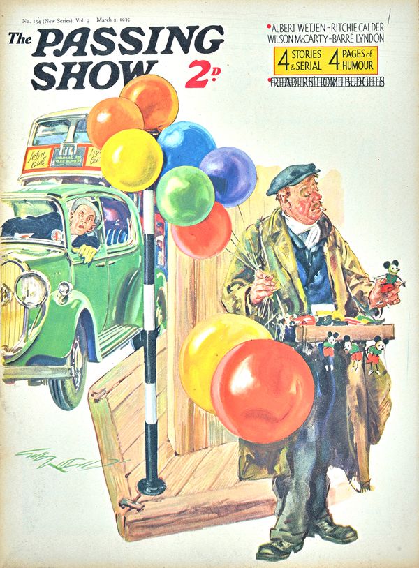 THE PASSING SHOW - a substantial number of this illustrated weekly magazine, 1934 - 37; colour printed pictorial covers, photo. & other illus. through