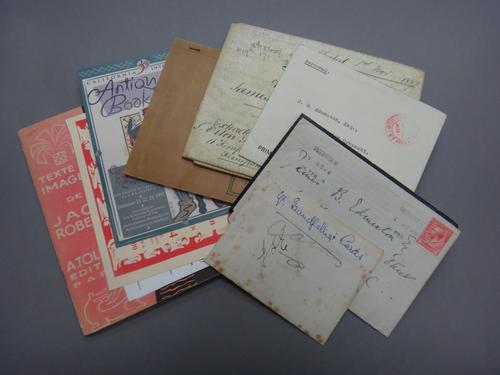 MISCELLANY - mostly prints, 18th - 20th cents., mostly loose; sold with some other items; a truly lucky dip.