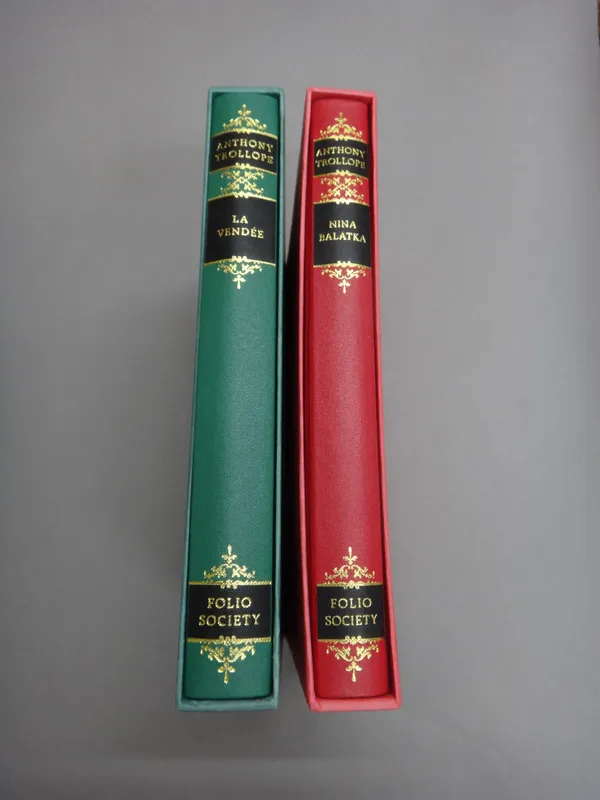 TROLLOPE (A.)  Folio Society Edition, 46 vols. (? ex 48). illus. (by various artists), cloth-backed decorated boards, slipcases. 1982 -