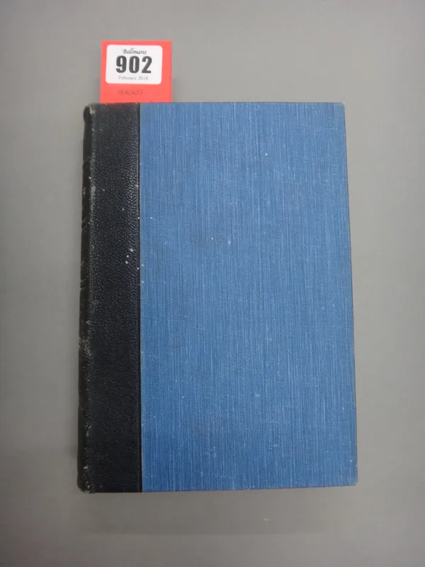 SCOTT (W.)  Waverley Novels. Large Type Border Editions, 25 vols. num. plates; contemp. Oxford blue morocco-backed cloth, cr. 8vo. (ca. 1930)  *  with