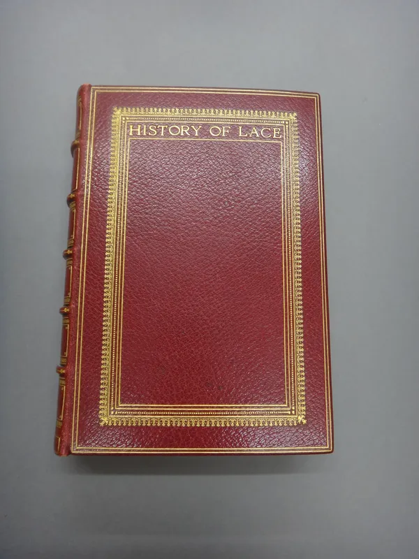 PALLISER (MRS. F.B) - History of Lace.  First Edition. engraved pictorial & decorated title & 17 plates (mostly on coloured backgrounds), num. text il