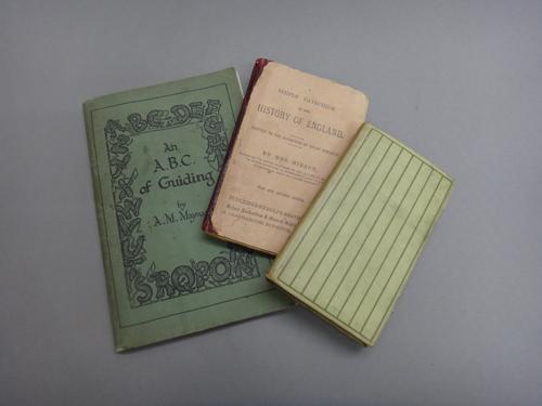 OLD CLOTH - a small selection, including a few of local interest.