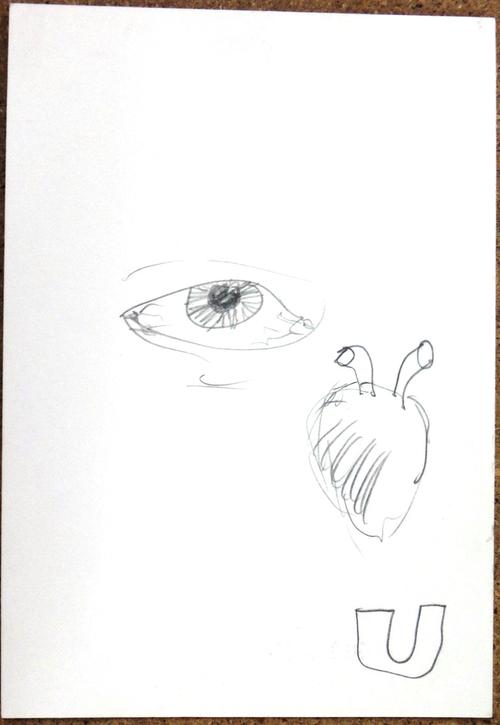 Damien Hirst (b. 1965), I Heart You, pencil on postcard, signed and inscribed on reverse, RCA printed details to reverse, 15cm x 10.5cm.