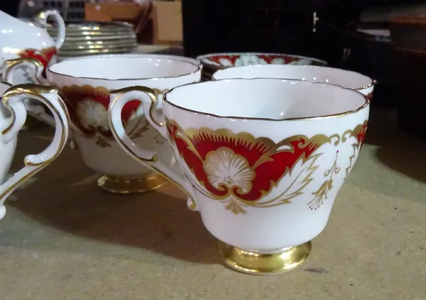 Ceramics, comprising; a Paragon Florence pattern part tea set, (qty).  S2M