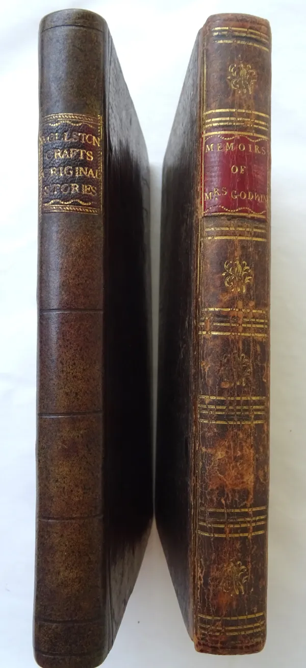 WOLLSTONECRAFT (M.)  Original Stories from Real Life: with Conversations calculated to Regulate the Affections, and Form the Mind to Truth and Goodnes