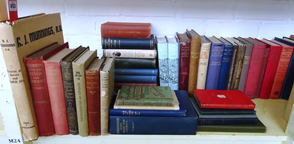 OLD CLOTH - Subject books; an interesting & substantial collection.