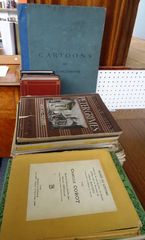 ILLUSTRATED JOURNALS, & some Books; mostly pre-war.  *  includes XXe Siecle, nos. 2 - 4 & 5/6. 1938; The Arts, nos. 1 & 2 (1947?); Verve (4 early issu