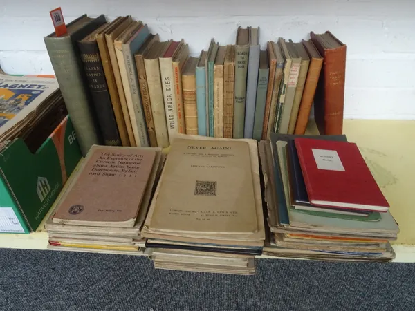 OLDER MISCELLANY - mostly later 19th / earlier 20th cents., including pamphlets & private press items.