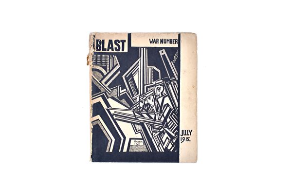 BLAST. Edited by Wyndham Lewsi. Review of the Great English Vortex. numbers 1 & 2 (June 1914 & July 1915) - all published. no. 1 (lacks wrappers), 18