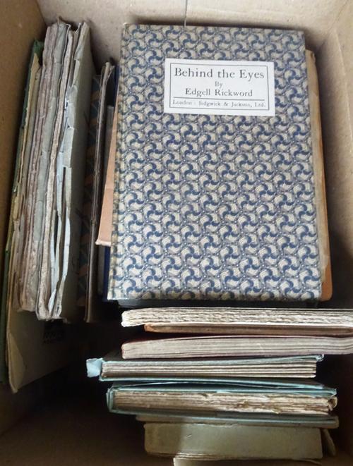 POETRY - later 19th / earlier 20th cents.; mostly in wrappers or paper boards.