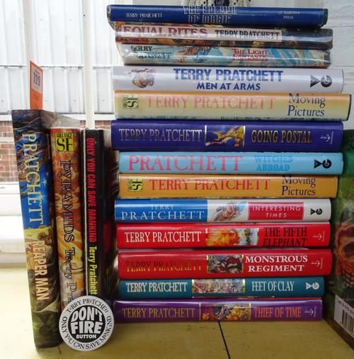 PRATCHETT (T.) - Novels, first editions & d/wrappers; a few signed / inscribed.