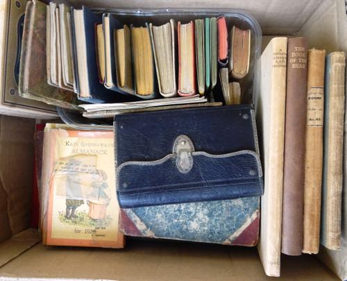 'SMALL BOOKS' -  pleasant & interesting selection of 19th / 20th cents. 12 mo. & other, mostly diminutive volumes; includes some Kendrew of York chapb