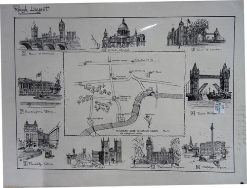 Guy Magnus (20th century), Balmoral Castle; Bridge and River Teifi, Cardigan, The Quay, St Ives, Huntingdonshire, The Old Bridge House, Ambleside, Lak