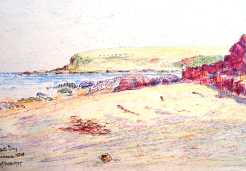 English Colonial School (early 20th century), Kiama NSW; Narooma NSW; Cape Tasman; A Southerly on the Head, Kiama, P&O SS Bessima at Port Melbourne; M