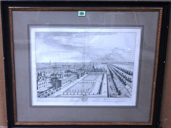 After Knuff, Le Palais Royal de St James, engraving by Kip, 35cm x 48cm.   F1
