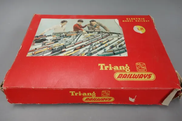 A Triang railways R3.R Princess Victoria electric model train set, a locomotive and related coaches, wagons and rolling stock, also a small quantity o
