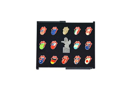 Rolling Stones Tour Crew collection - includes Voodoo Lounge, 1994-95 World Tour Levi-Strauss denim jacket, size 42; two black Voodoo Lounge T-shirts,