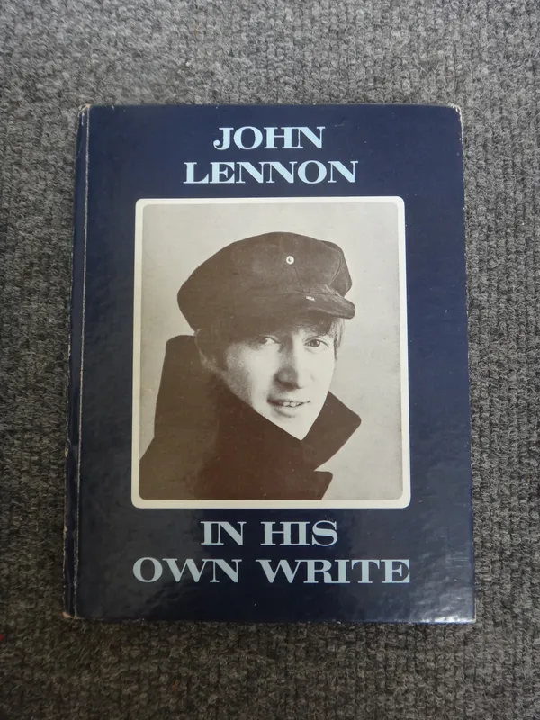 John Lennon - A signed copy of John Lennon In His Own Write, April 1964, UK, Fleming & Humphreys (Baylis Ltd.), the book's cover photograph by Robert