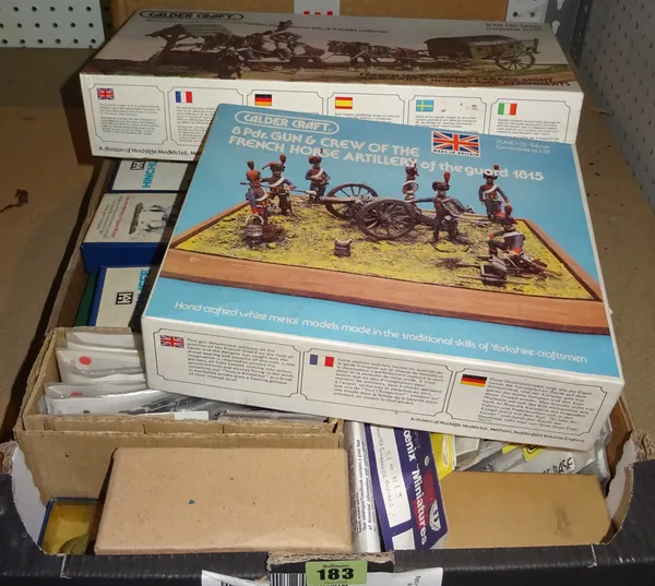 Toys, including; mainly Caldercraft models of military figures and related ephemera, (qty).   S4B