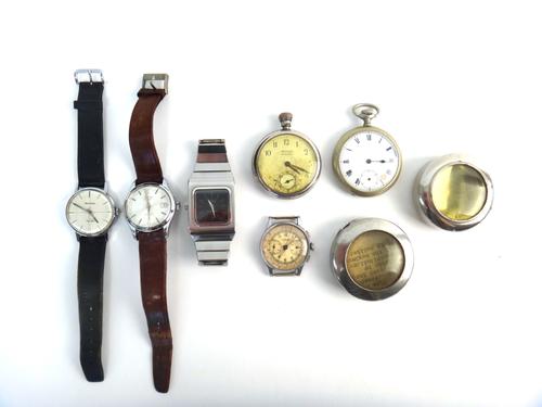 An Omega Constellation Automatic steel gentleman's bracelet wristwatch, the signed square black dial with baton numerals, the Omega steel bracelet wit