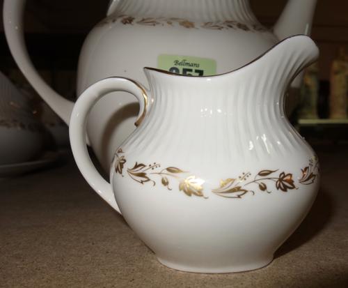 Ceramics, comprising; a part dinner service by Royal Doulton in the Fairfax pattern, (qty).    S1T