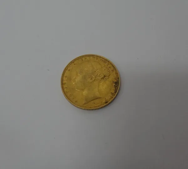 A Victoria young head sovereign 1882 M.